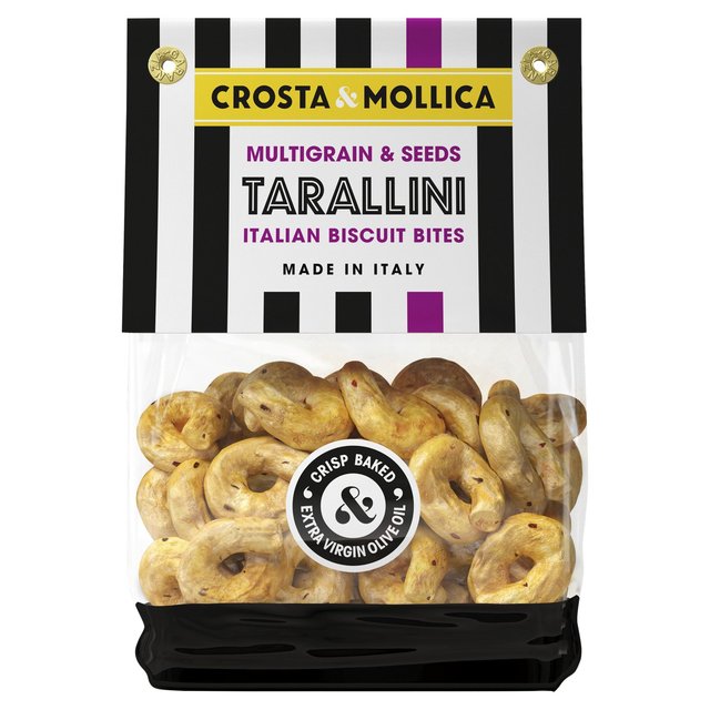 Crosta & Mollica Multigrain & Seeds Tarallini, 170g