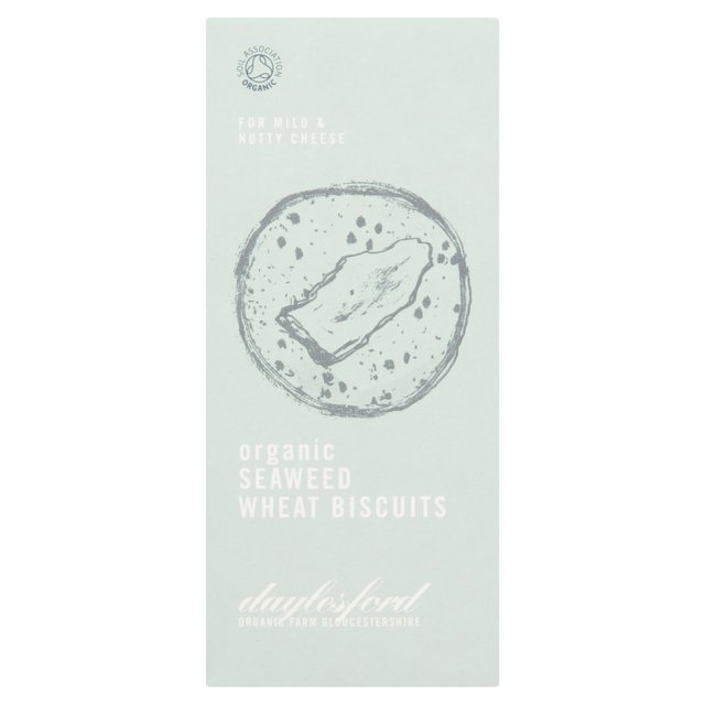 Daylesford Organic Seaweed Wheat Biscuits, 120g