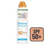 Garnier Ambre Solaire SPF 50+ Sensitive Dry Mist Sun Cream Spray
