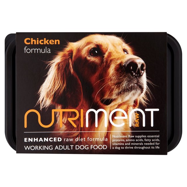 Nutriment Chicken Formula Raw Dog Food, 500g