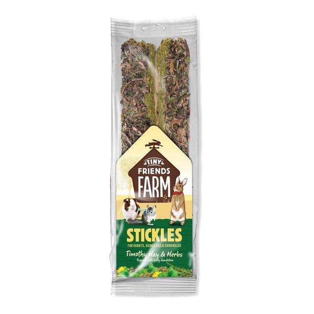 Supreme Tiny Friends Farm Stickle Timothy Hay and Herbs, 100g