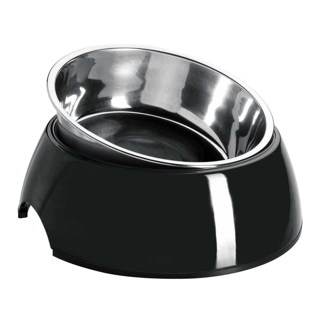 An image of Hunter Melamine Bowl Black 350ml