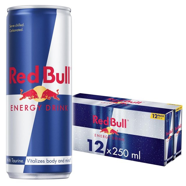 Red Bull Energy Drink, 12 x 250ml