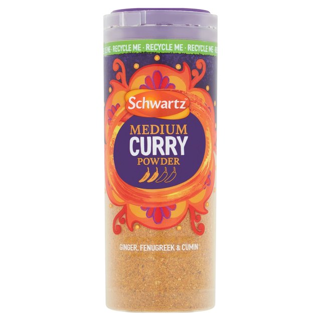 Schwartz Medium Curry Powder Drum, 90g