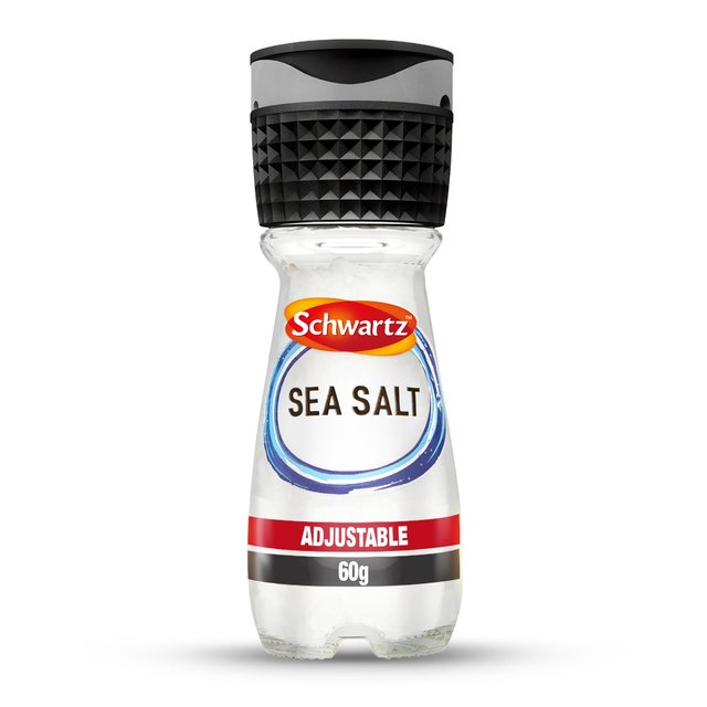 Schwartz Adjustable Grinder Salt, 60g