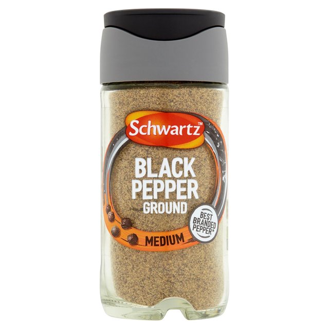 Schwartz Ground Black Pepper Jar, 33g