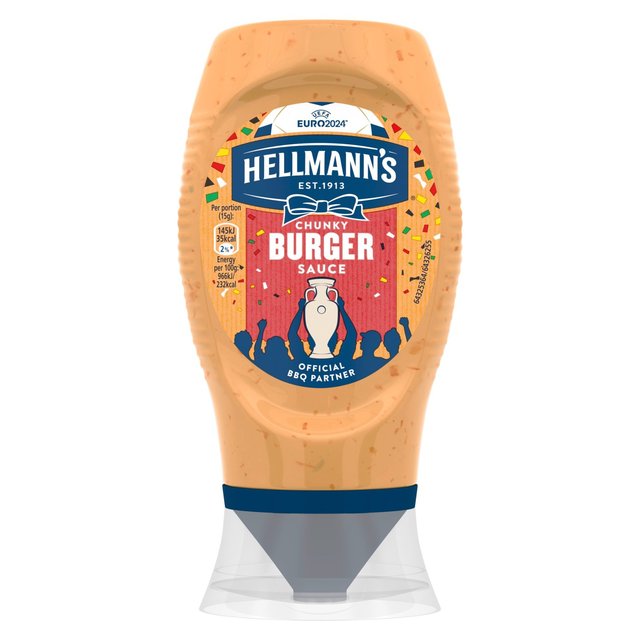 Hellmann’s Chunky Burger Sauce, 250ml