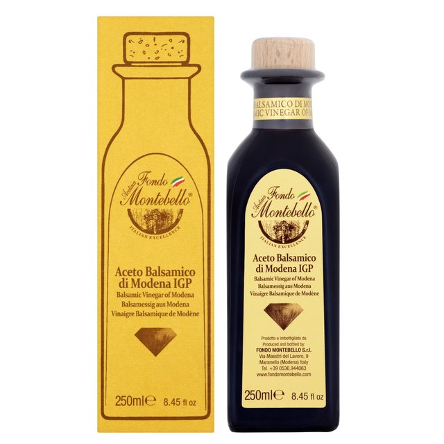 Fondo Montebello Balsamic Vinegar of Modena Aged Gold, 250ml