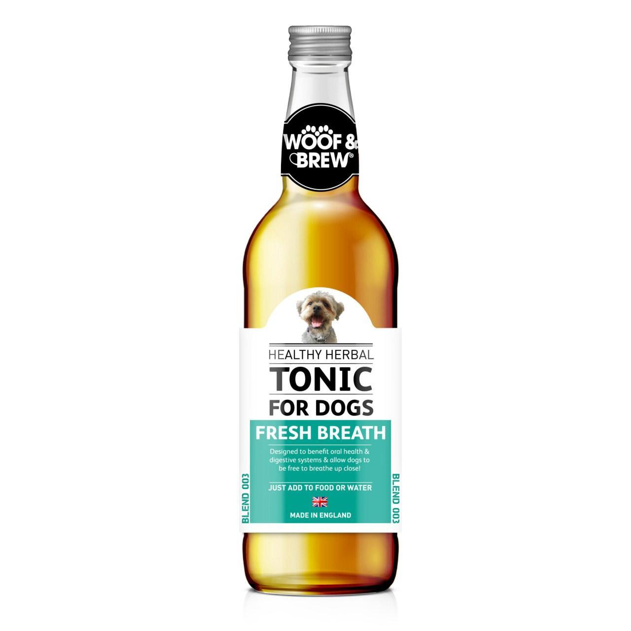 An image of Woof & Brew Healthy Herbal Tonic Fresh Breath