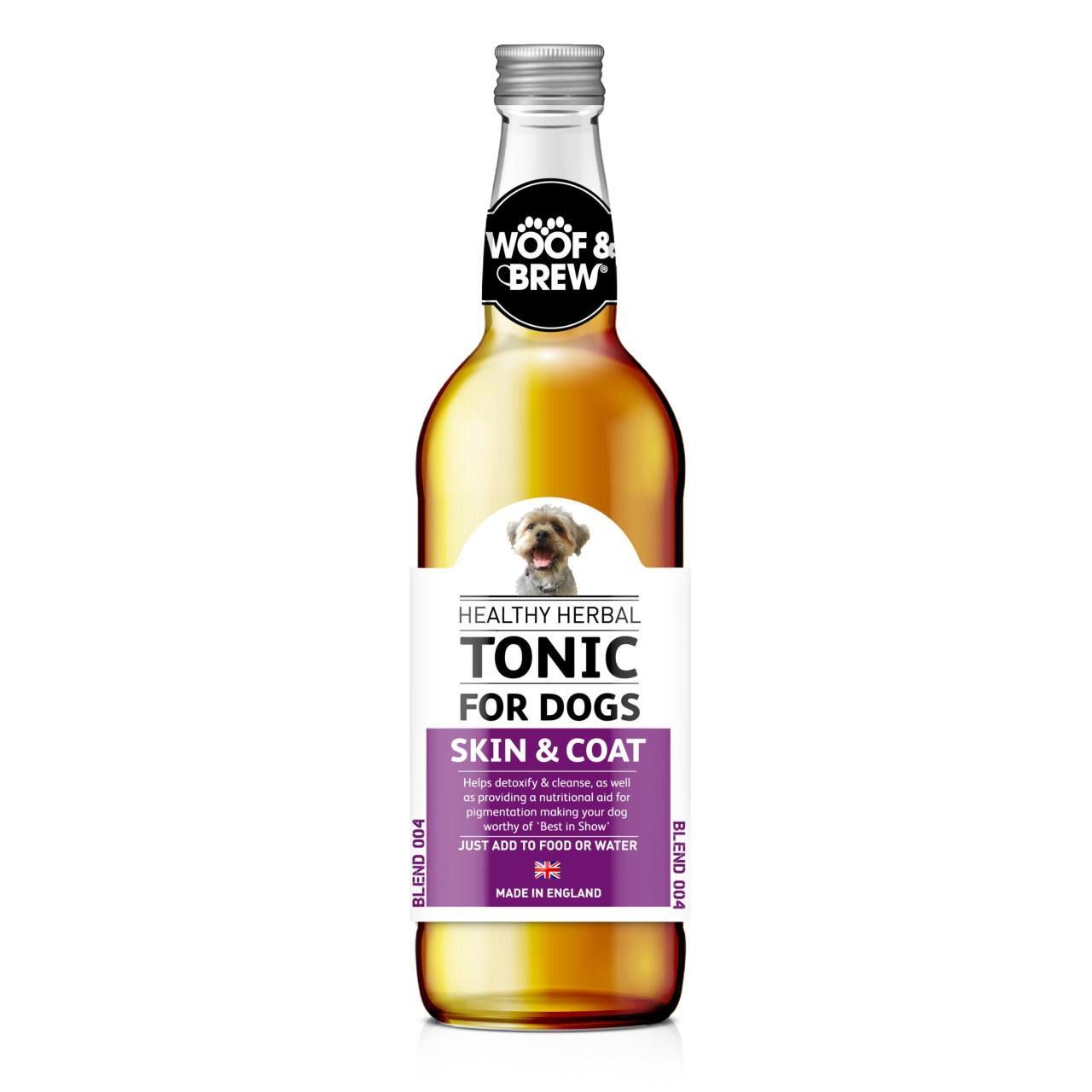 An image of Woof & Brew Healthy Herbal Tonic Skin and Coat