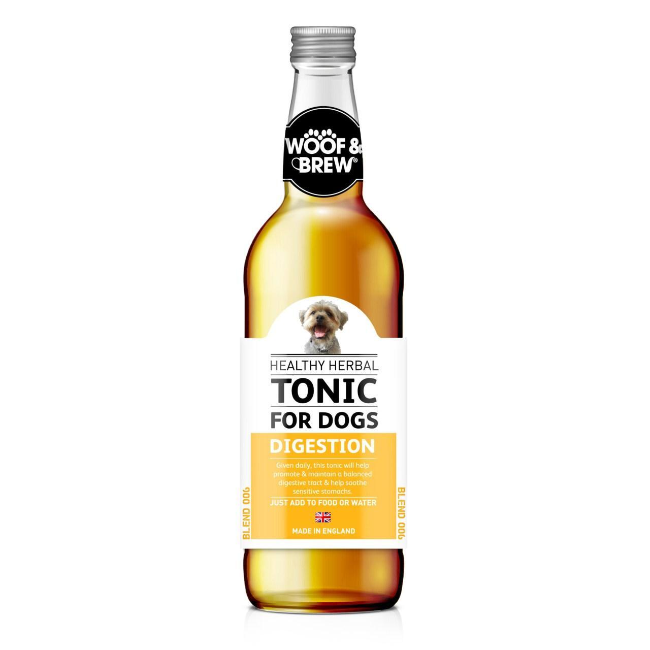 An image of Woof & Brew Healthy Herbal Tonic Digestion