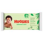Huggies Natural Care 99% Water Baby Wipes 56 per pack