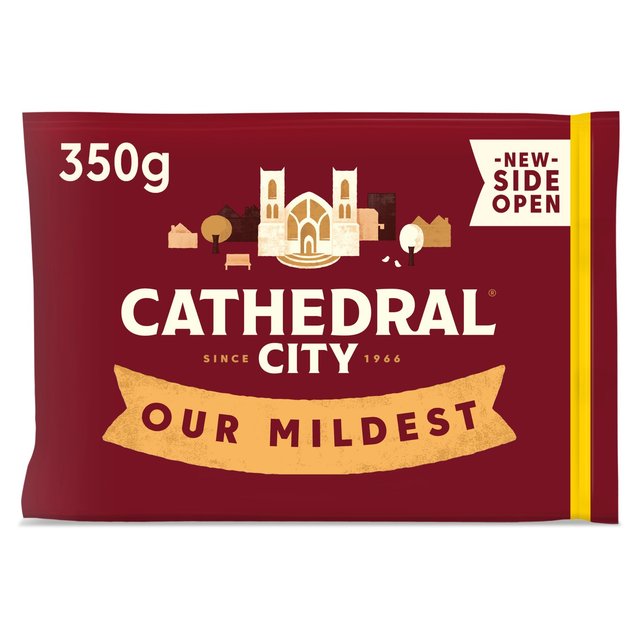Cathedral City Mild Cheddar Cheese, 350g