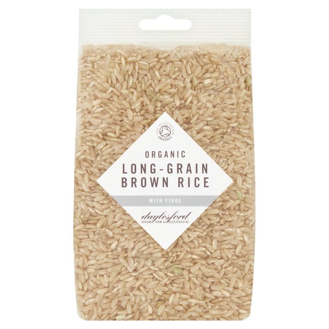 Daylesford Organic Long, Grain Brown Rice, 500g