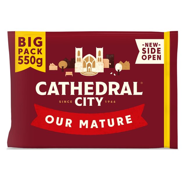 Cathedral City Mature Cheddar Cheese, 550g