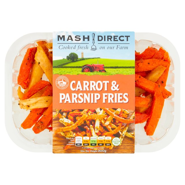 Mash Direct Carrot & Parsnip Fries, 300g