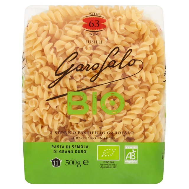 Garofalo Organic Fusilli Pasta, 500g