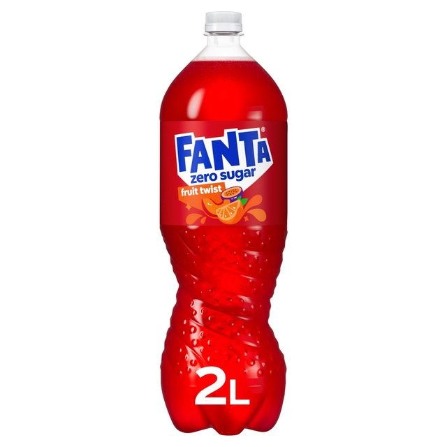Fanta Zero Fruit Twist, 2L
