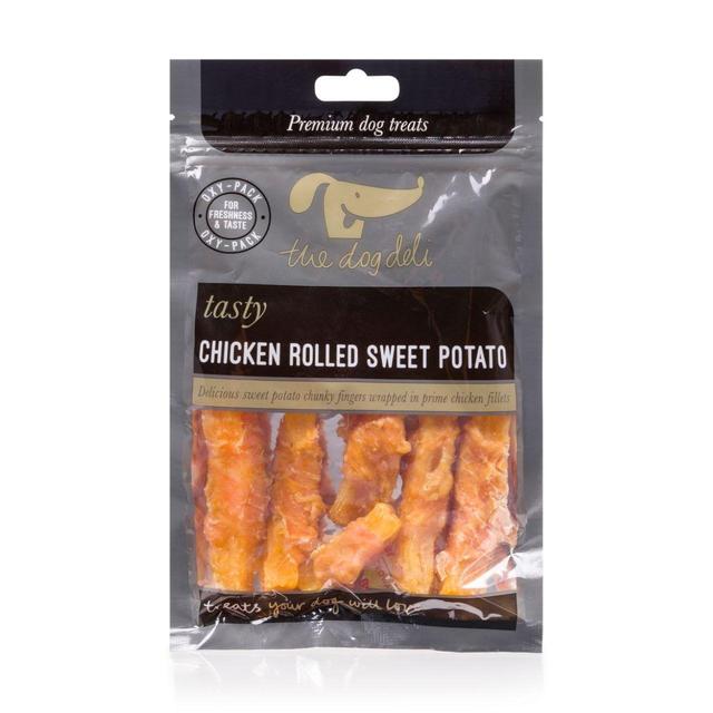 Petface The Dog Deli Chicken Rolled Sweet Potato Dog Treat, One Size