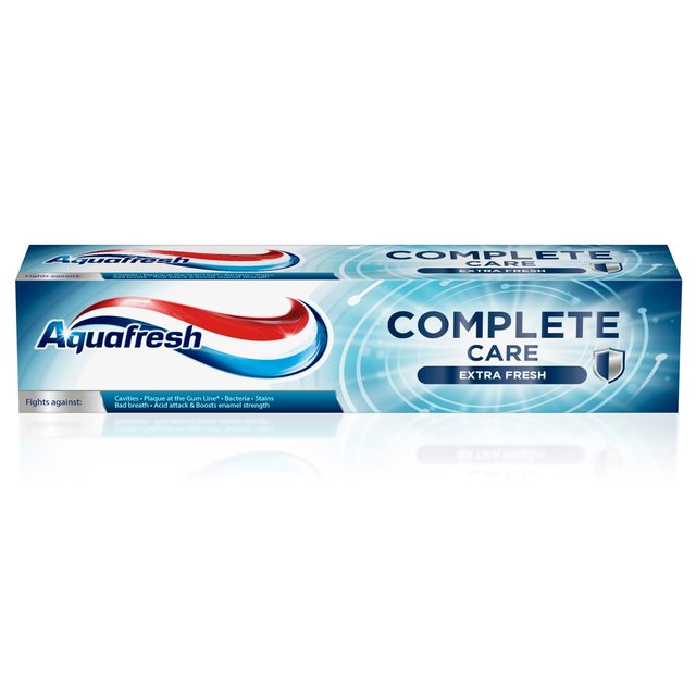 Aquafresh Complete Care Toothpaste Extra Fresh Minty Breath, 100ml