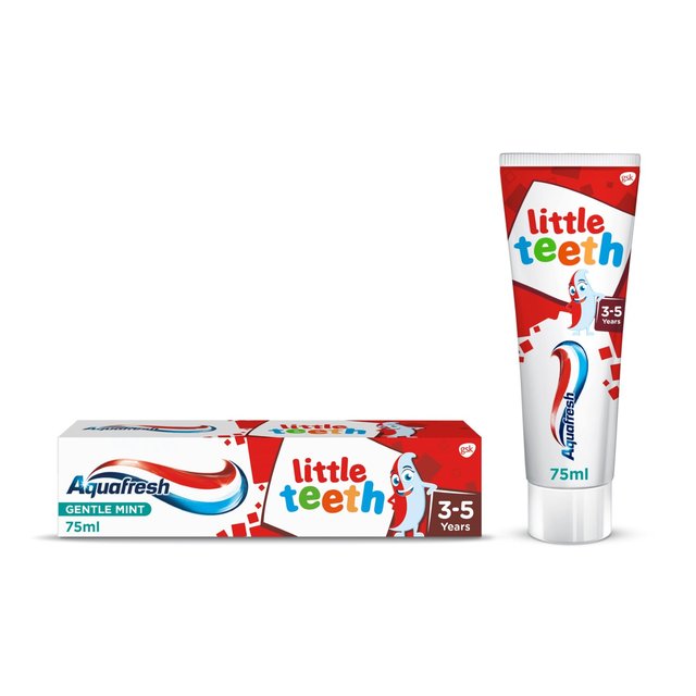 Aquafresh Kids Toothpaste Little Teeth Age 3-5, 75ml