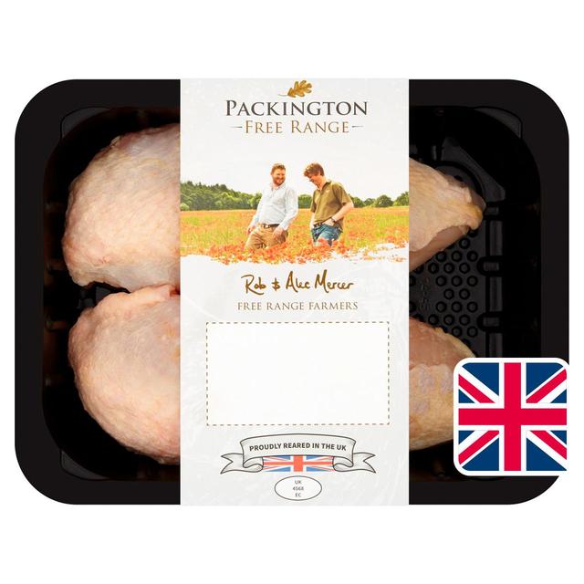 Packington Free Range Skin On Chicken Breasts, Typically: 480g