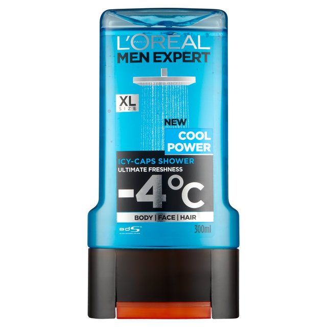 L’Oral Paris Men Expert Cool Power Shower Gel, 300ml