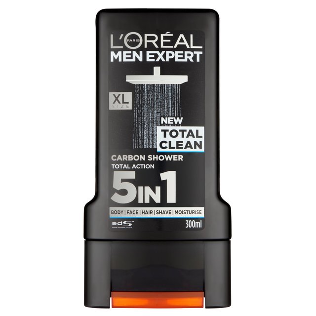 L’Oral Paris Men Expert Total Clean Shower Gel, 300ml