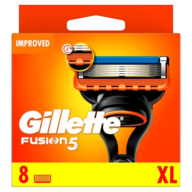 Gillette Fusion 5 Razor Blades, 8 Per Pack