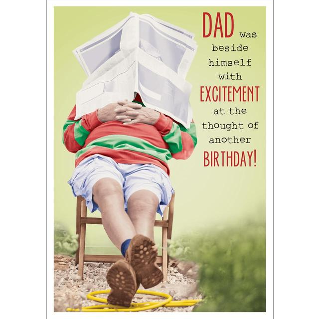 Abacus Dad Birthday Card, 126x179cm