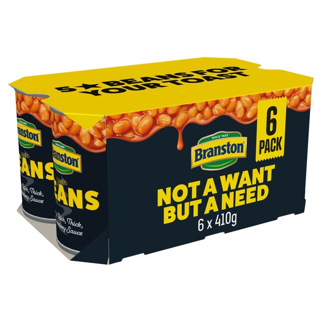 Branston Beans, 6 x 410g