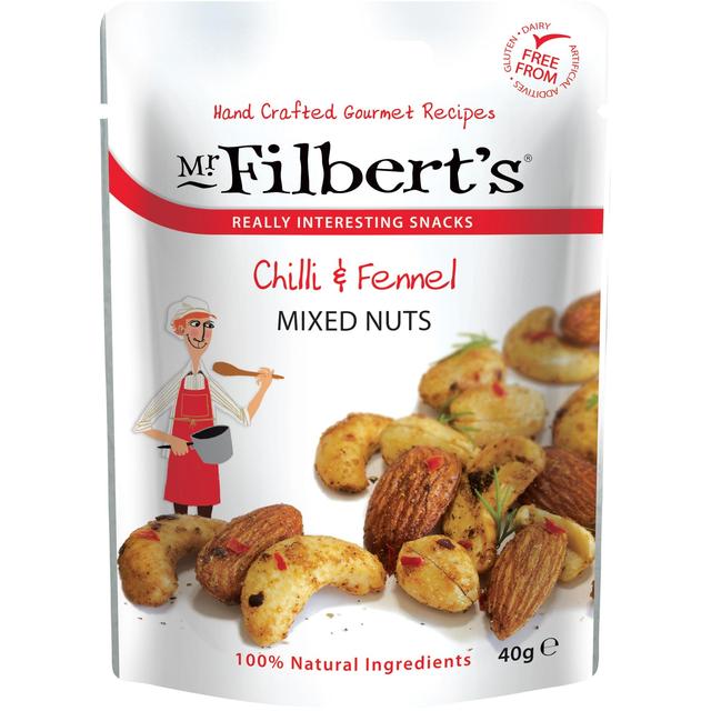 Mr Filbert’s Chilli & Fennel Mixed Nuts, 40g