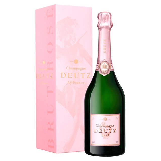 Deutz Brut Rose Champagne With Gift Box, 75cl