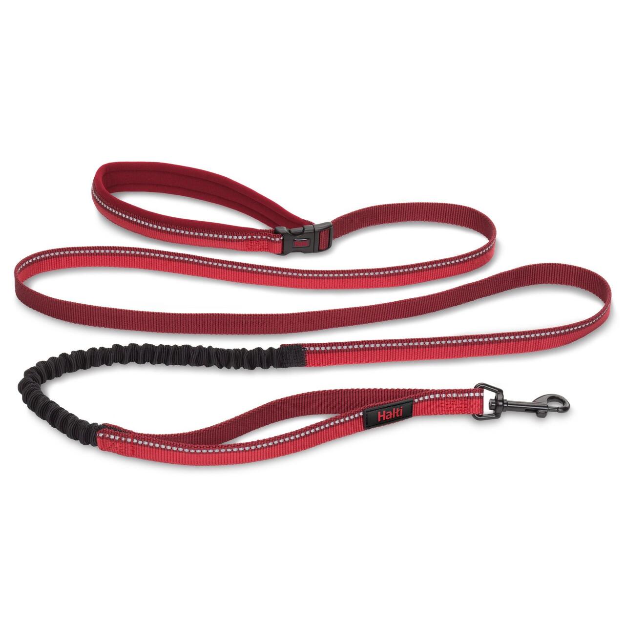 An image of Halti All-In-One-Lead Red Large