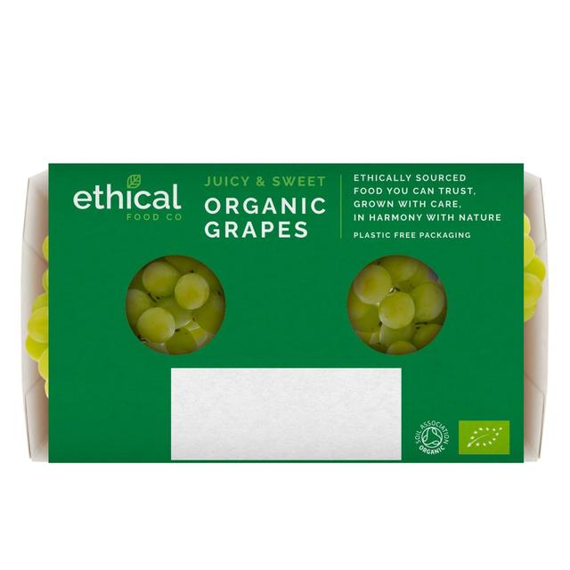 Ethical Food Company Organic Green Grapes, 300g