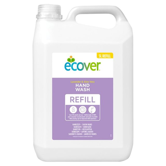 Ecover Liquid Soap Lavender & Aloe Vera Refill, 5l