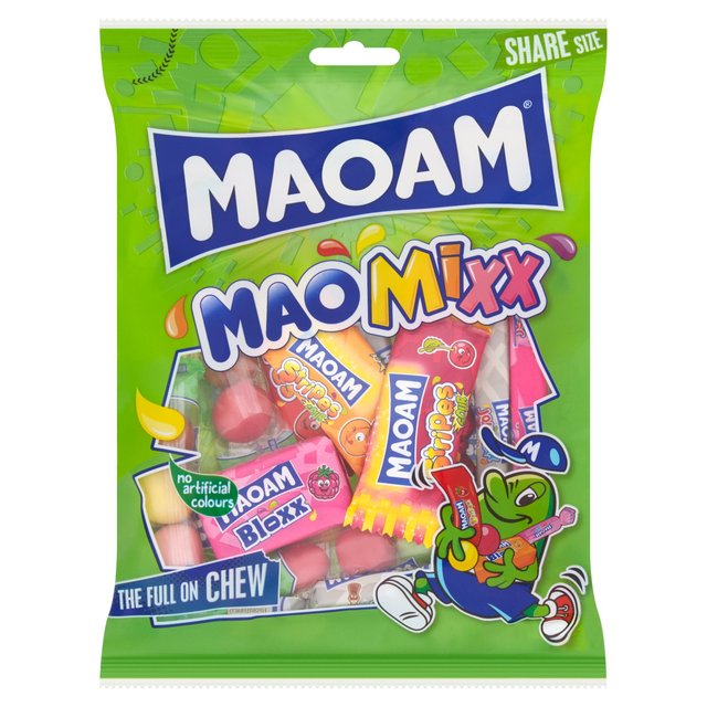 Maoam Mao Mix Chewy Wrapped Sweets Sharing Bag 140g