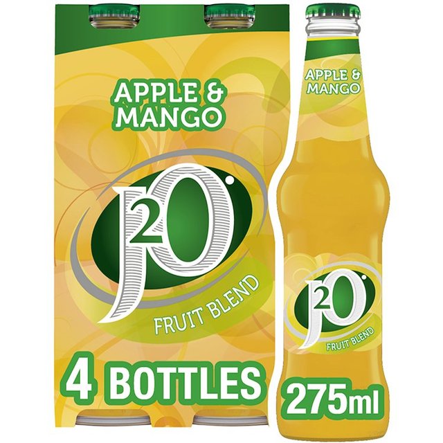 J2O Apple & Mango, 4 x 275ml