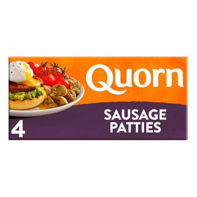Quorn Vegetarian 4 Sausage Patties, 168g