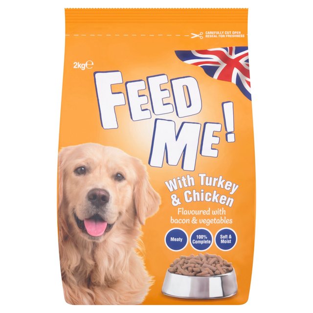 HiLife Feed Me! Turkey & Chicken Dry Dog Food, 2kg