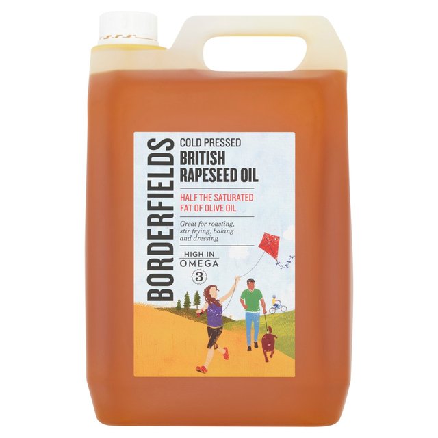 Borderfields Cold Pressed Rapeseed Oil, 5L