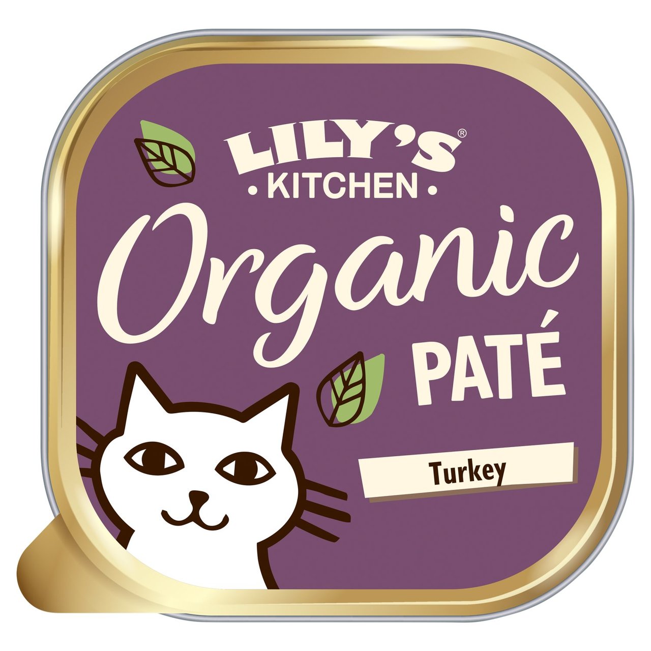 An image of Lily's Kitchen Organic Turkey Dinner for Cats