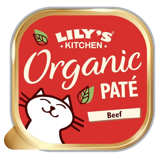 Lily’s Kitchen Organic Beef Dinner for Cats, 85g