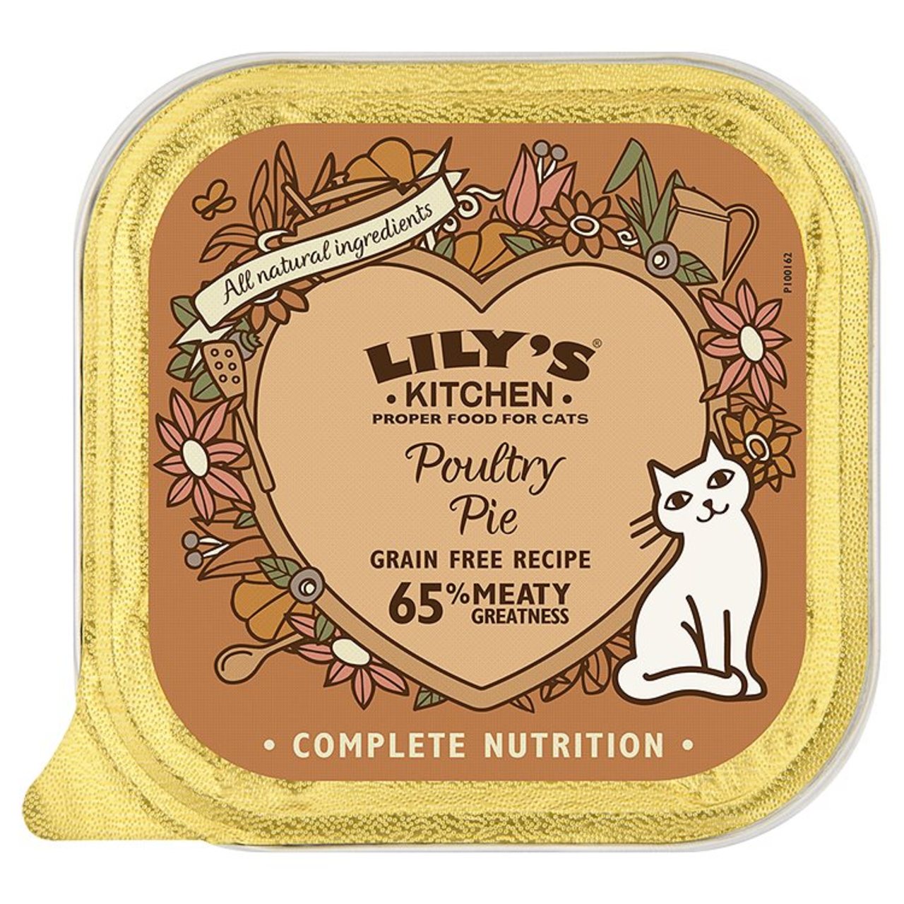 An image of Lily's Kitchen Poultry Pie for Cats