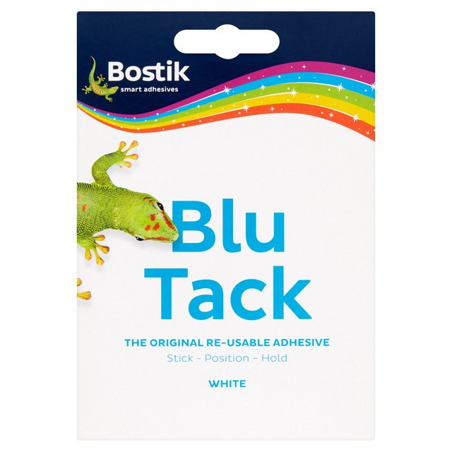 Bostik Blu Tack Handy Pack White, 60g