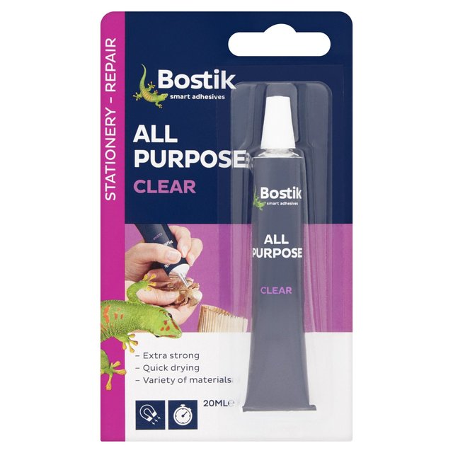 Bostik All Purpose Adhesive, 20ml