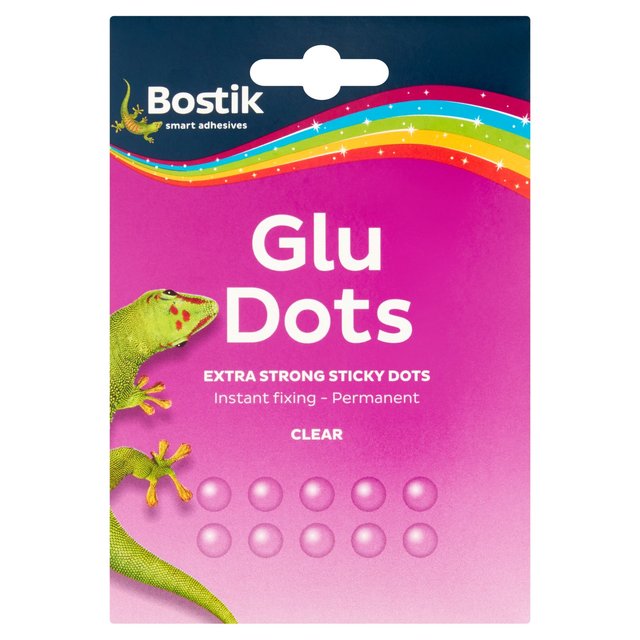 Bostik Extra Strong Adhesive Dots, 64 Per Pack