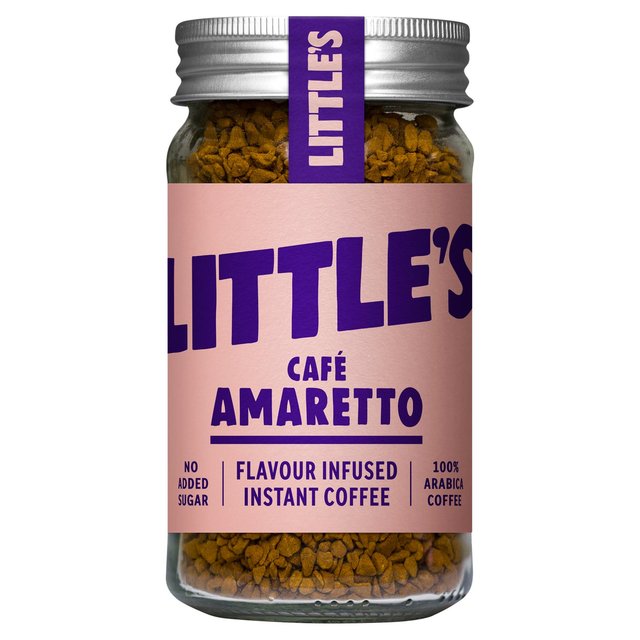 Little’s Cafe Amaretto Flavour Infused Instant Coffee, 50g