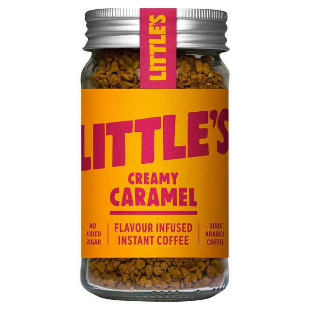 Little’s Creamy Caramel Flavour Infused Instant Coffee, 50g