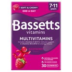 Bassetts Multivitamins, Raspberry 7-11yrs